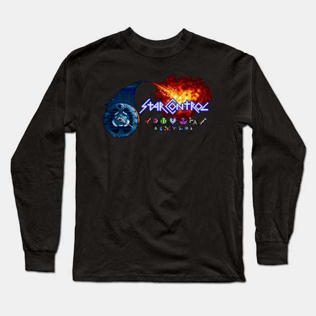 Star Control Long Sleeve T-Shirt by iloveamiga